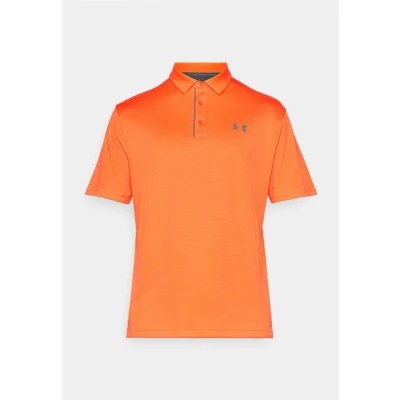 Abbildung von Under Armour Poloshirt, Herren, Größe: Small, Fire/pitch gray