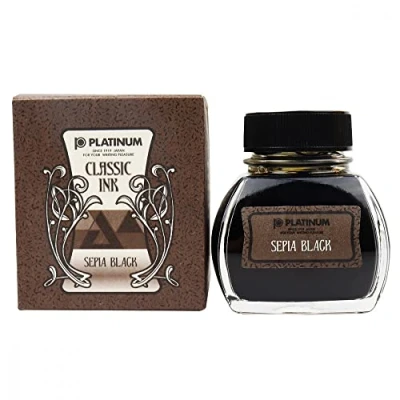 Abbildung von PLATINUM Classic Ink 60 ml Sepia Black, INKK 2000 66