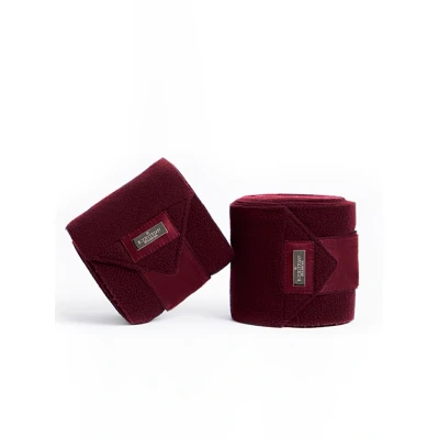 Abbildung von Equestrian Stockholm Bordeaux fleece bandages