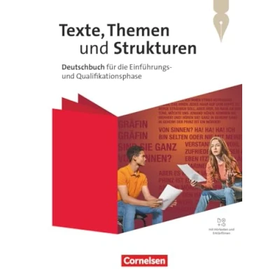 Abbildung von Texte, Themen und Strukturen Allgemeine 3 jährige Ausgabe 2024: Schulbuch Mit Hörtexten Erklärfilmen