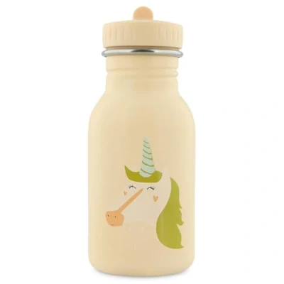 Abbildung von Trixie Trinkflasche für Kinder aus Edelstahl, 350 ml Mrs. Unicorn (Einhorn), weiß