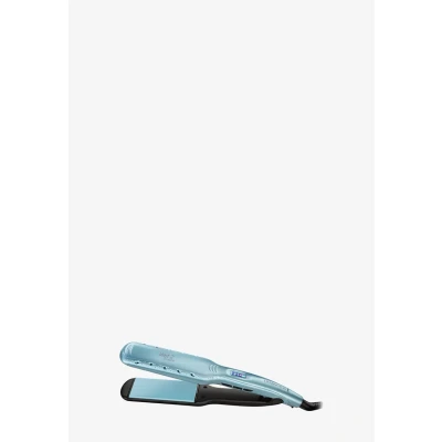 Abbildung von Remington Glätteisen breit Wet2Straight(für Nass und Trockenanwendung zum Trocknen &amp; Glätten der Haare, Hitzeaktivierten Anti Frizz Mikrowirkstoffe), LCD Display, 140 230C, Haarglätter S7350, Türkis