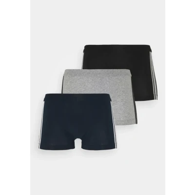 Abbildung von Schiesser 3PACK Shorts Organic Cotton Softbund 95/5 Stretch Panties, Herren, Größe: Small, Dark blue/grey/black