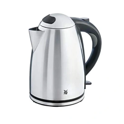 Abbildung von WMF Stelio Wasserkocher edelstahl 1,7l, elektrischer mit Kalkfilter, 2400 W, Wasserstandanzeige beleuchtet, matt