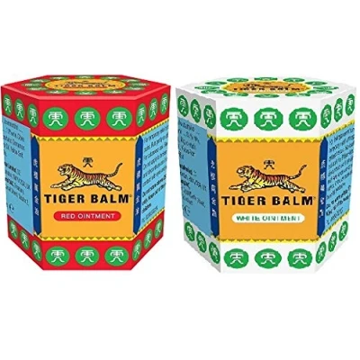 Abbildung von YEPPLO X Tiger Balm 21g Salbe Weiß Rot