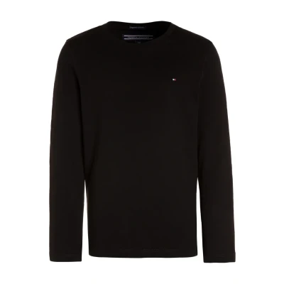 Abbildung von Tommy Hilfiger BOYS Basic Langarmshirt für Kinder, Größe: 74, Meteorite
