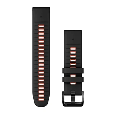 Abbildung von Garmin Quickfit Armband 22mm, passend für Fenix Serie, Epix (PRO) 47mm, Forerunner 935/ 945/ 955/ 965, Marq Approach S60/ S70 D2 Delta, Mach1, Descent G1, Quatix Serie