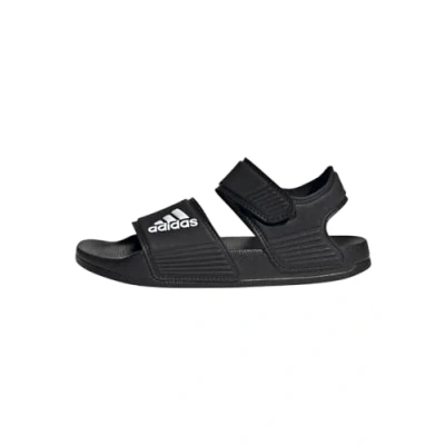 Abbildung von adidas Performance Adilette Badesandale für Kinder, Größe: 35, Core black/footwear white Schuhe