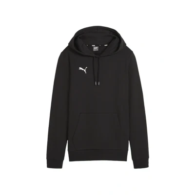 Abbildung von PUMA teamGOAL Casuals Hoody Wmn, Damen Zur Seite Fahren, Black White,