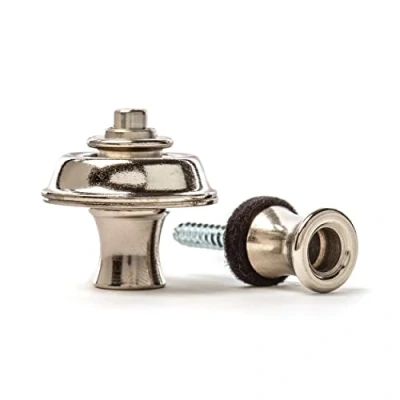 Abbildung von Jim Dunlop Straplock Set aus Nickel