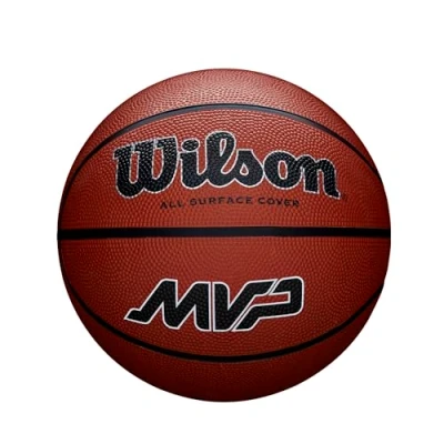 Abbildung von Wilson Unisex Adult MVP Basketball Brown 6 Ball,