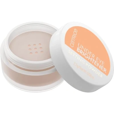 Abbildung von Catrice Under Eye Brightener Setting Powder, Puder, Nr. 020, Nude, aufhellend, sofortiges Ergebnis, weichzeichnend, natürlich, vegan, ohne Parfüm, Alkohol, Parabene, 1er Pack (2.3g)