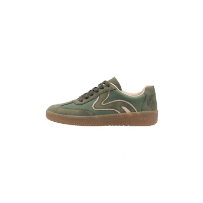 Abbildung von Rieker Sneaker low, Damen, Größe: 42, Khaki Schuhe