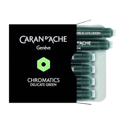 Abbildung von Caran d&#039;Ache 8021.221 Tintenpatrone Delicate Green 6 Stück
