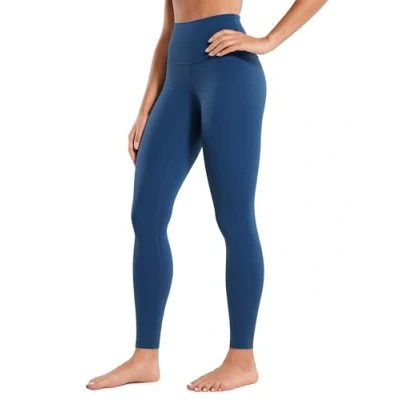 Abbildung von CRZ Yoga Butterluxe Damen High Waist Sport Leggings Blickdicht Leggins Sporthose Workout Gym Yogahose 71cm FRANZÖSISCHE Marine 44