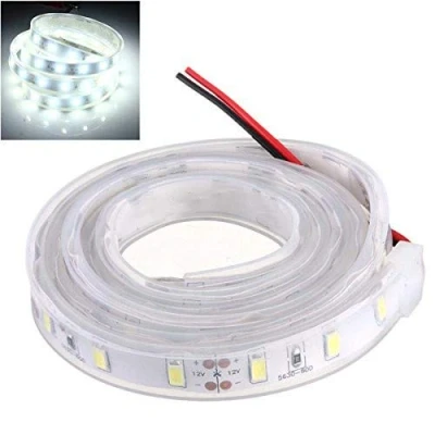 Abbildung von MASUNN 1 M 5630 SMD Led Silikon Streifen Licht Kühl Weiß Wasserdicht 12V