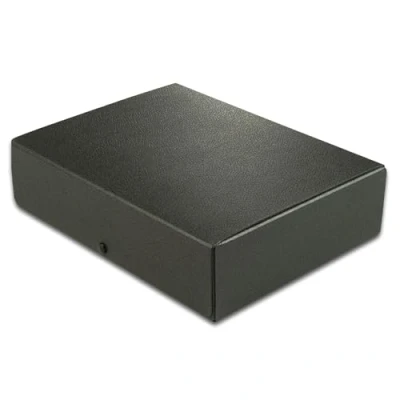 Abbildung von Elba Dokumenten Box A4 aus Hartpappe, 8 cm Füllhöhe, schwarz