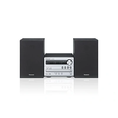Abbildung von Panasonic SC PM254EG S Micro mit HiFi System (Bluetooth, DAB+, CD, UKW , 20 Watt RMS) silber
