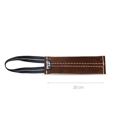 Abbildung von Julius K9, 185LE 20, Beisswurst, Leder, flach, 20 cm lang, eine Handschlaufe