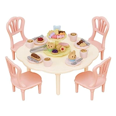 Abbildung von Sylvanian Families 5742 Kaffee und Kuchen Set Puppenhaus Möbel