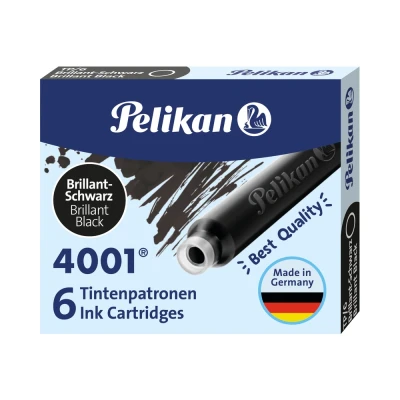 Abbildung von Pelikan Tintenpatrone 4001 brillantschwarz 6 St./Pc
