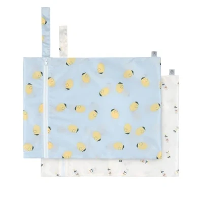 Abbildung von LÄSSIG Wiederverwendbare Nasstasche 2 Stück/Wet Bag Happy Fruits Lemon