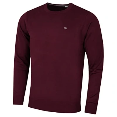 Abbildung von Calvin Klein Herren Baumwolle Sweater French Burgundy S