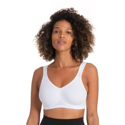 Abbildung von Dorina Damen D1901 Sport BH, Weiß,95D Flex BH