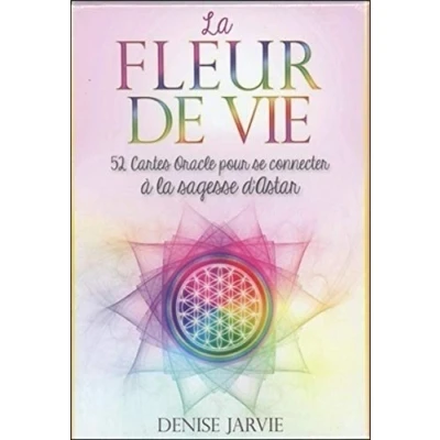 Abbildung von la fleur de vie 52 cartes oracles pour se connecter à sagesse d&#039;Astar: oracle d&#039;Astar