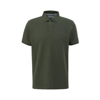 Abbildung von s.Oliver Poloshirt, Herren, Größe: Small, Olivgrün