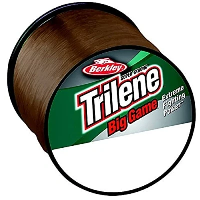 Abbildung von Berkley Trilene Big Game Monofile Angelschnur, 15LB 6,8kg, 1000m, Braun