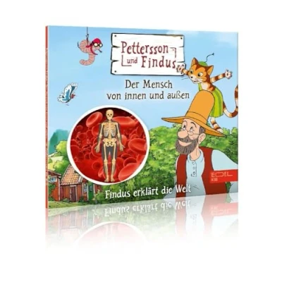 Abbildung von Pettersson und Findus: Der Mensch von innen außen Findus erklärt die Welt Das Wissens Hörspiel