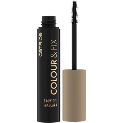 Abbildung von Catrice Colour &amp; Fix Brow Gel Mascara, Augenbrauengel, Nr. 020, Braun, langanhaltend, definierend, fixierend, vegan, ohne Mikroplastikpartikel, Nanopartikel frei, Parfüm, 1er Pack (5ml)