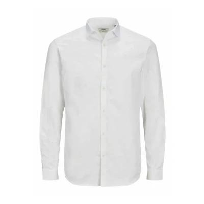 Abbildung von JACK &amp; JONES Herren Jprblacardiff L/S Noos Langarmshirt, Weiß, L EU