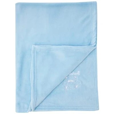Abbildung von Playshoes Unisex Baby Fleece Decke Bär 301700, 17 Bleu, 100 x 150 cm/39.4 Inch 59