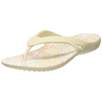 Abbildung von Crocs Damen Kadee Ii Flip W Clog, Winter White Multi, 38/39 EU
