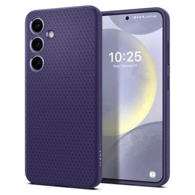 Abbildung von Spigen Liquid Air Hülle Kompatibel mit Samsung Galaxy S24 Dunkellila