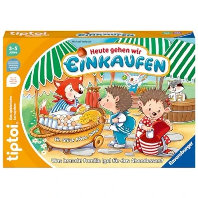 Abbildung von Ravensburger tiptoi Spiel 00119 Heute gehen wir Einkaufen Lernspiel für Kinder ab 3 Jahren