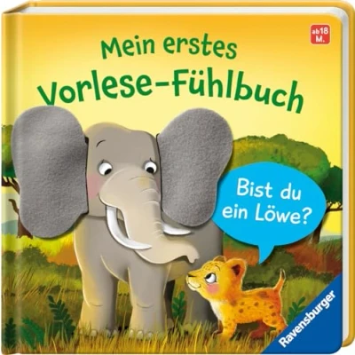 Abbildung von Mein erstes Vorlese Fühlbuch: Bist du ein Löwe?