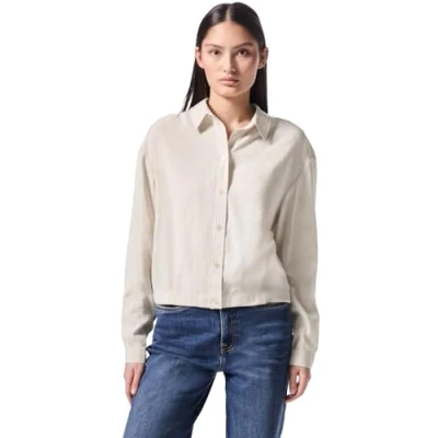 Abbildung von Street One Studio Damen F345214 Hemdbluse Light Sunstone beige 38