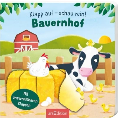 Abbildung von Klapp auf schau rein: Bauernhof: Mit unzerreißbaren Klappen Erster Entdeckerspaß für Kinder ab 12 Monaten