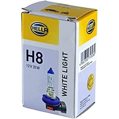 Abbildung von HELLA 8GH 223 498 141 Glühlampe H8 White light 12V 35W Sockelausführung: PGJ19 1 Schachtel Menge: