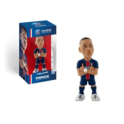 Abbildung von MINIX Collectible Figurines, Figur: PSG Mbappé, 12 cm Sammelfigur, Ab 17+ Jahren, Deutsch