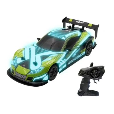 Abbildung von SILVERLIT 54021 EXOST Ferngesteuertes Auto Flash Light 2.4Ghz Grün 31,5 cm, Multicolore