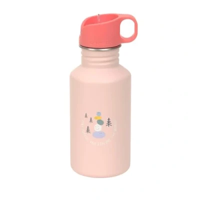 Abbildung von LÄSSIG Trinkflasche Edelstahlflasche BPA frei 500ml Kinder Kita Kindergarten auslaufsicher mit Sporttrinkverschluss/Bottle Stainless Steel Sunny Explorer rose/pink