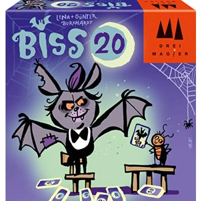 Abbildung von Schmidt Spiele 40890 Biss 20, DREI Magier Kartenspiel, 8, Klar