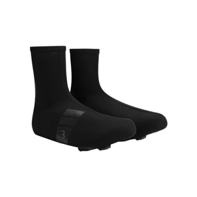 Abbildung von BBB Cycling Fahrrad Überschuhe für Herren und Damen Winter Schuhüberzieher Windfest Kälteschutz Thermo Neopren Uberschuhe Rennrad MTB HeavyDuty OSS BWS 02B Schwarz 45/46