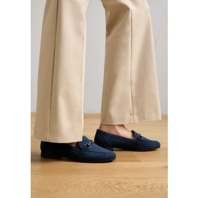 Abbildung von Marco Tozzi Slipper, Damen, Größe: 36, Navy Textil