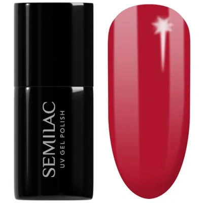 Abbildung von Semilac UV GEL Polish Nagellack, Größe: 7 ml, Ruspberry wine