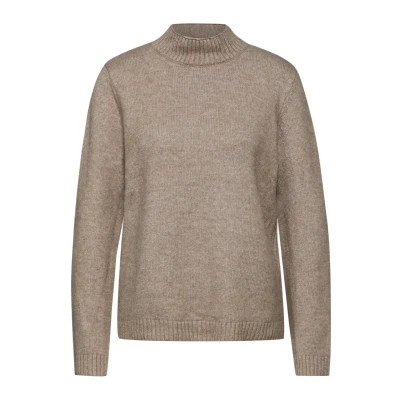 Abbildung von STREET ONE Damen A302841 Strickpullover,Beige, 40